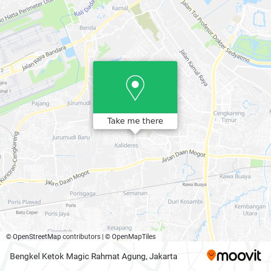 Bengkel Ketok Magic Rahmat Agung map