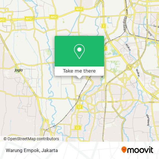 Warung Empok map