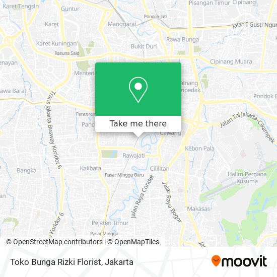 Toko Bunga Rizki Florist map