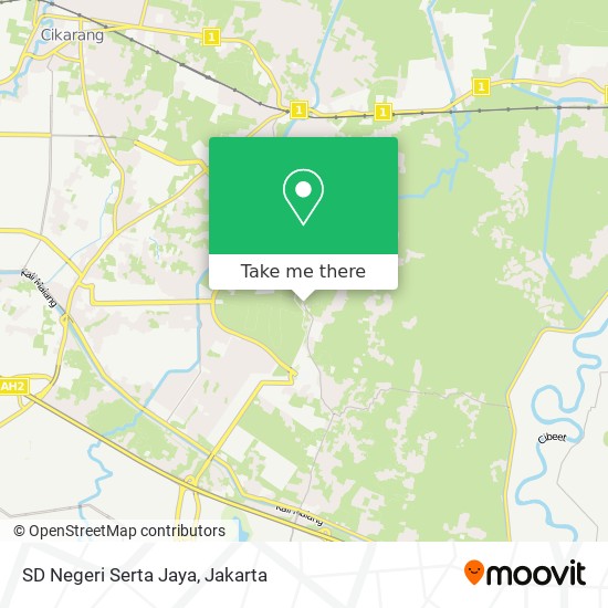 SD Negeri Serta Jaya map
