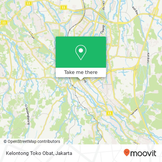 Kelontong Toko Obat map