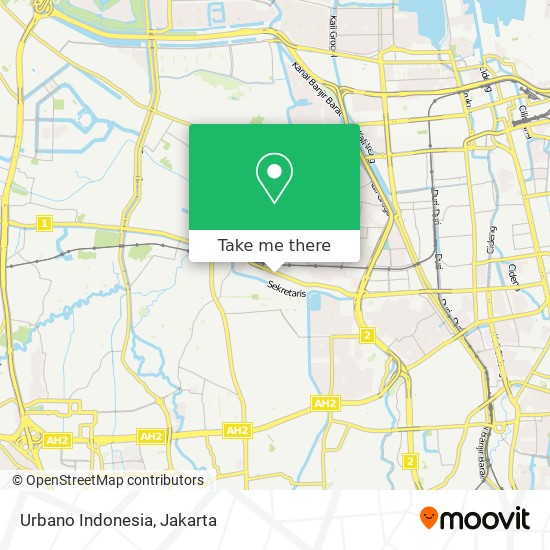 Urbano Indonesia map