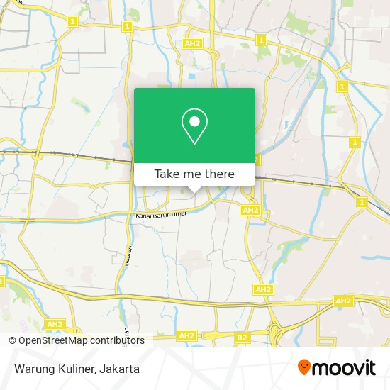 Warung Kuliner map