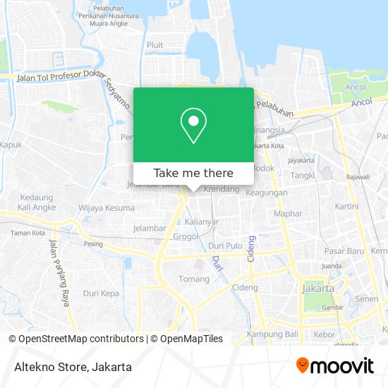 Altekno Store map