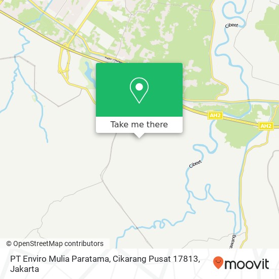 PT Enviro Mulia Paratama, Cikarang Pusat 17813 map