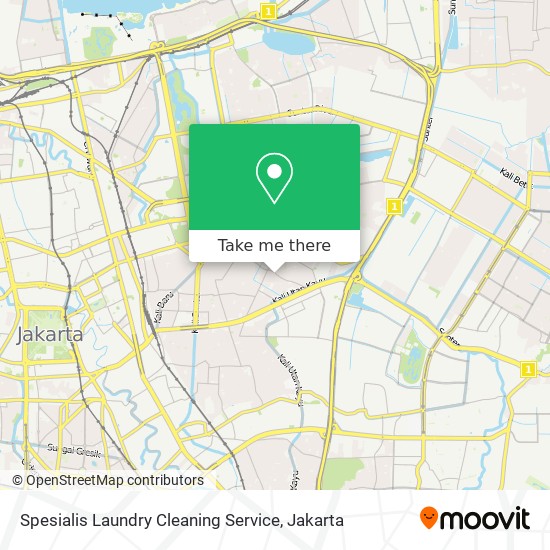 Spesialis Laundry Cleaning Service map