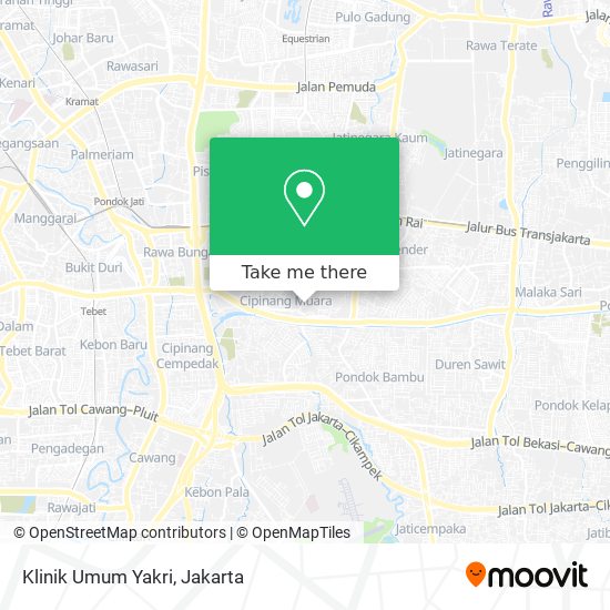 Klinik Umum Yakri map