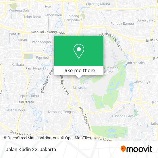 Jalan Kudin 22 map