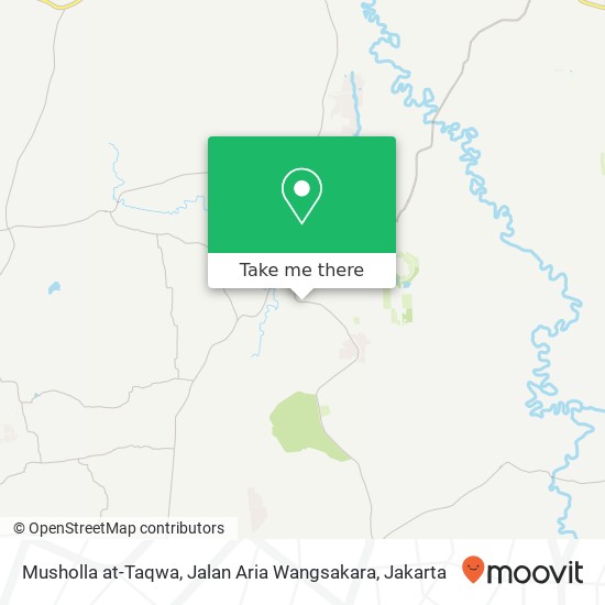 Musholla at-Taqwa, Jalan Aria Wangsakara map