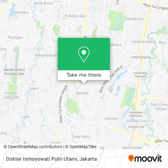 Dokter Ismoyowati Putri Utami map