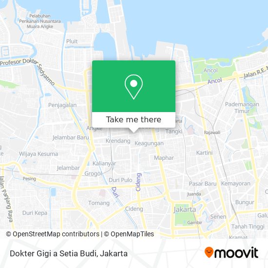 Dokter Gigi a Setia Budi map
