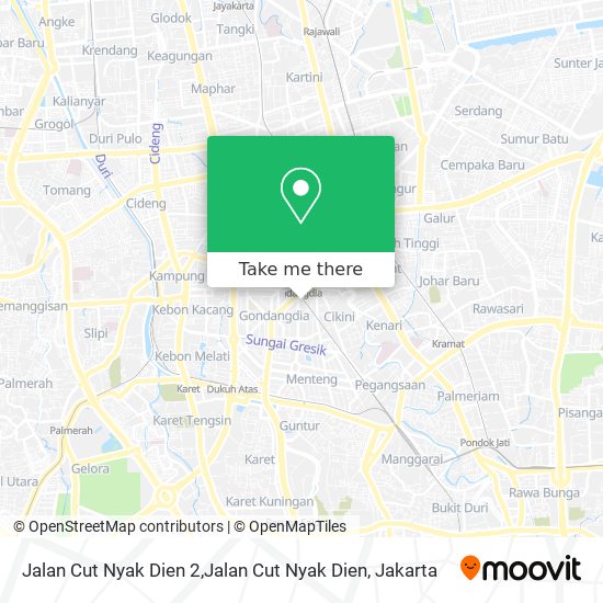 Jalan Cut Nyak Dien 2,Jalan Cut Nyak Dien map