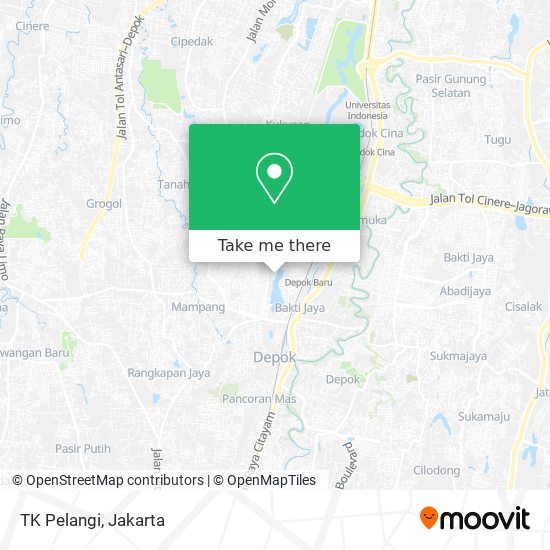 TK Pelangi map