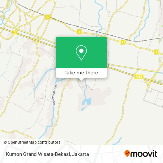 Kumon Grand Wisata-Bekasi map