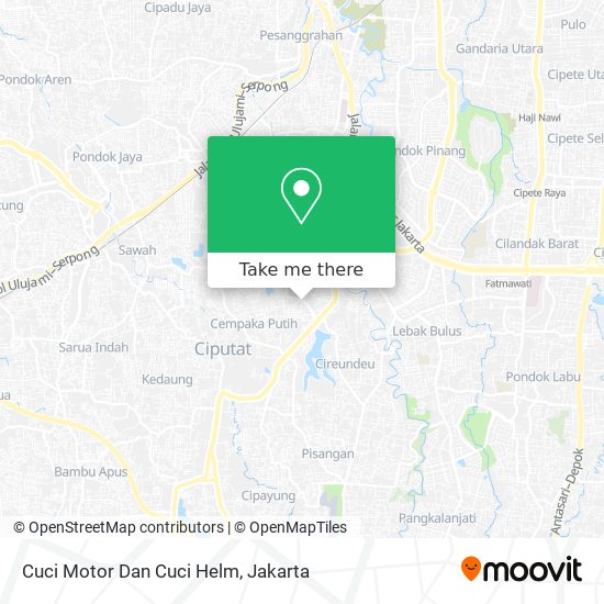 Cuci Motor Dan Cuci Helm map