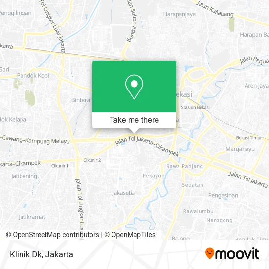 Klinik Dk map