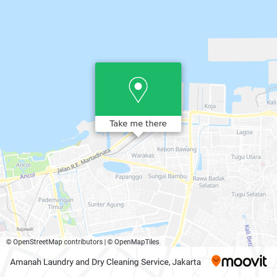 Amanah Laundry and Dry Cleaning Service map