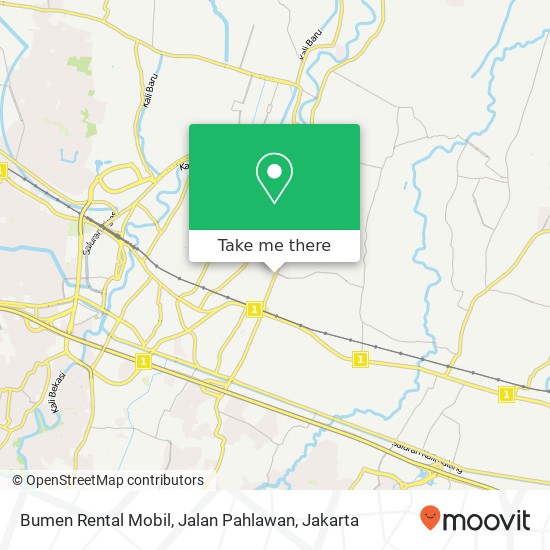 Bumen Rental Mobil, Jalan Pahlawan map