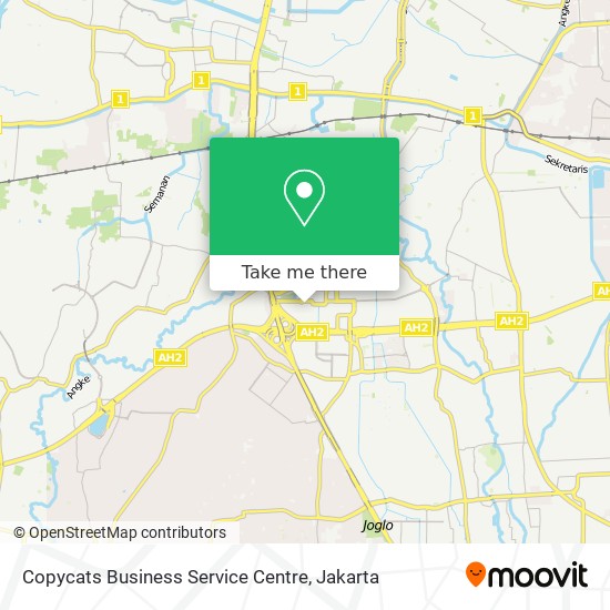Copycats Business Service Centre map