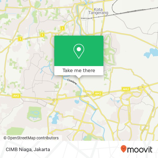 CIMB Niaga map