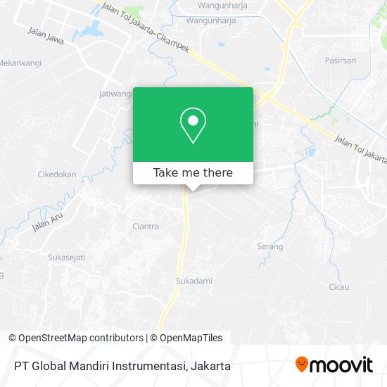PT Global Mandiri Instrumentasi map