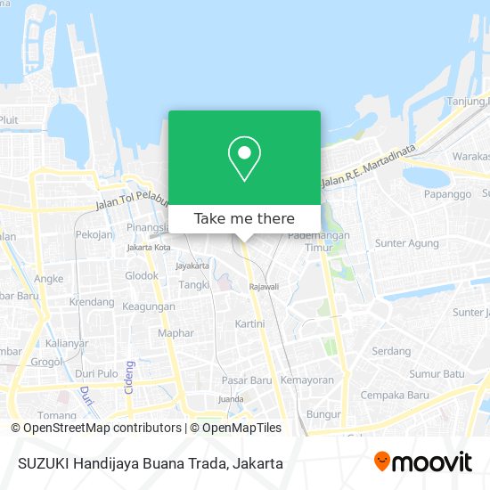 SUZUKI Handijaya Buana Trada map