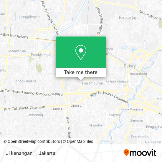 Jl kenangan 1 map