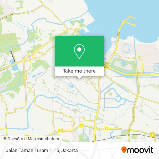 Jalan Taman Turam 1 15 map