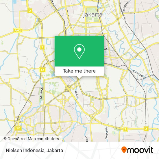 Nielsen Indonesia map