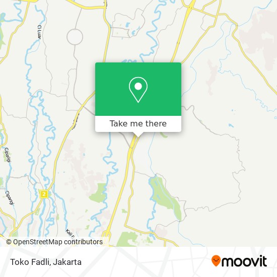 Toko Fadli map