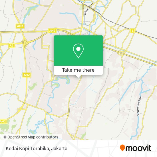 Kedai Kopi Torabika map