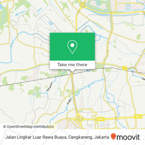 Jalan Lingkar Luar Rawa Buaya, Cengkareng map