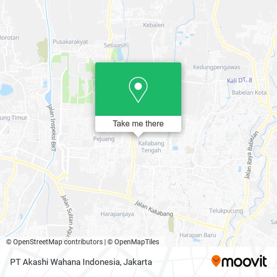 PT Akashi Wahana Indonesia map