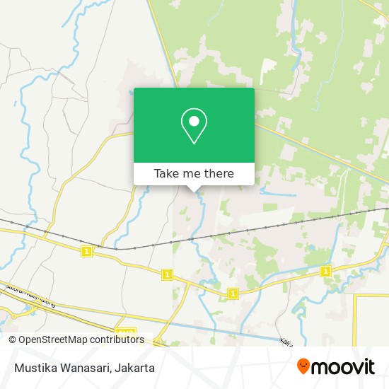 Mustika Wanasari map