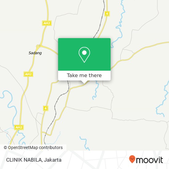 CLINIK NABILA, Jalan Ipik Gandamanah map