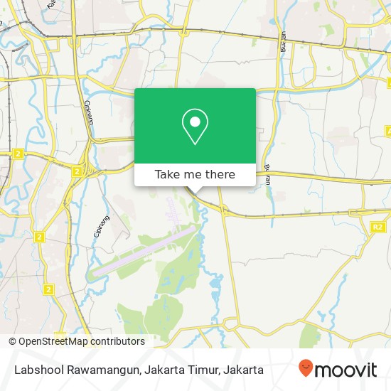 Labshool Rawamangun, Jakarta Timur map