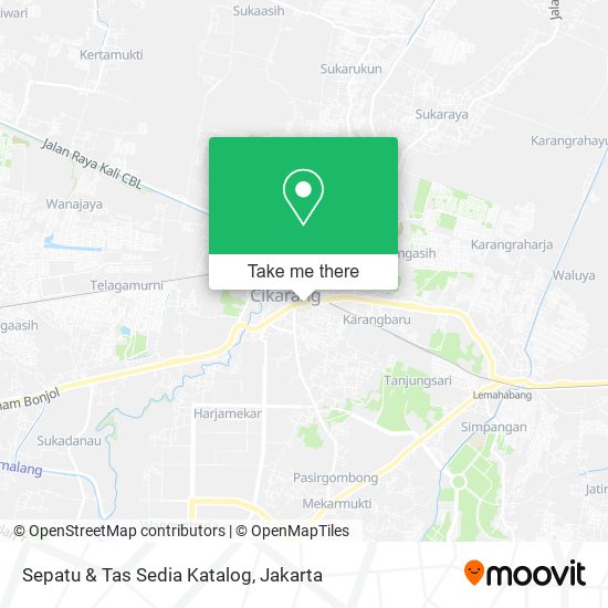 Sepatu & Tas Sedia Katalog map