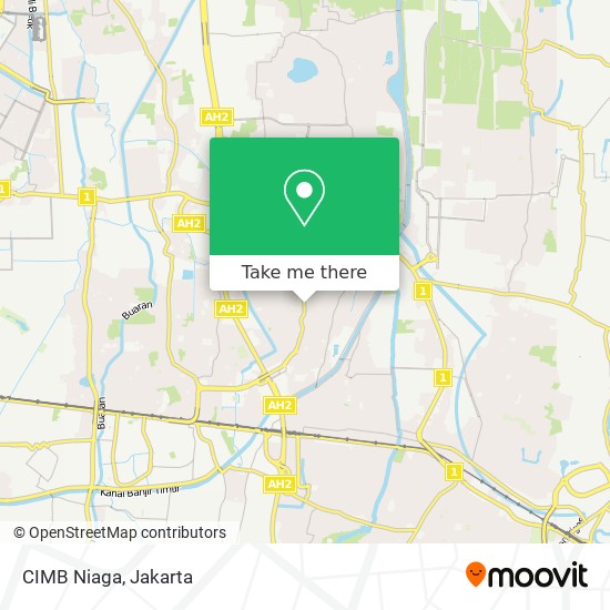 CIMB Niaga map