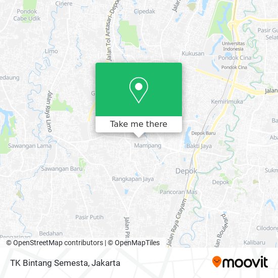 TK Bintang Semesta map