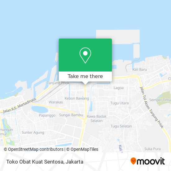 Toko Obat Kuat Sentosa map