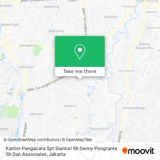 Kantor Pengacara Spt Sianturi Sh Denny Pongrante Sh Dan Associates map