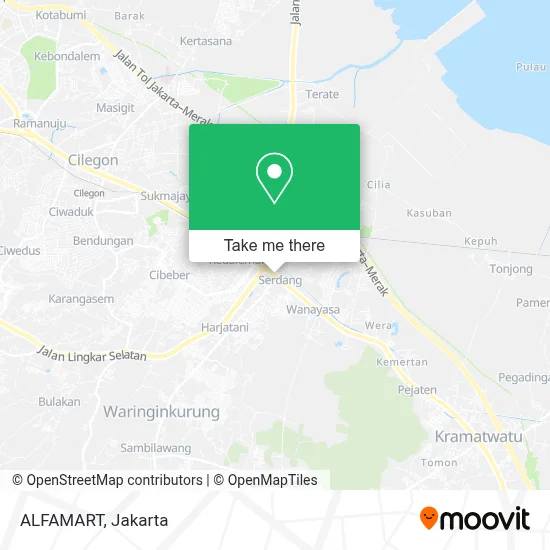ALFAMART map