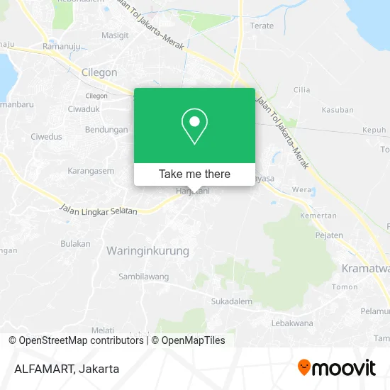 ALFAMART map