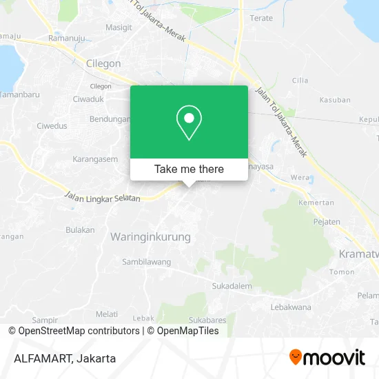 ALFAMART map