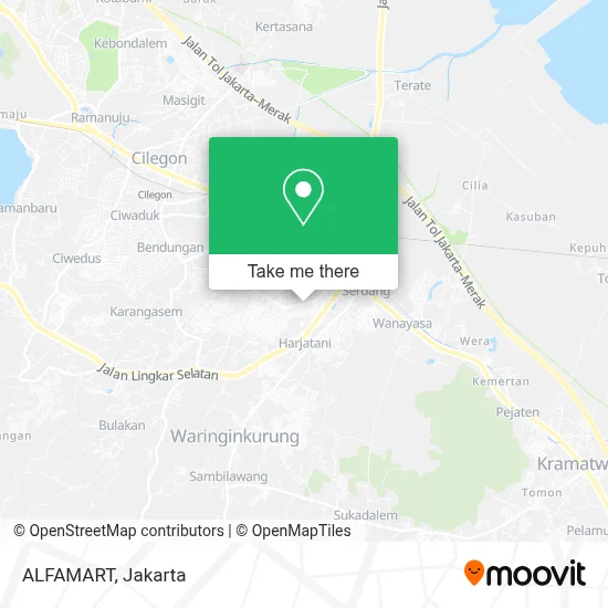 ALFAMART map