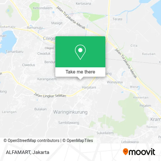 ALFAMART map