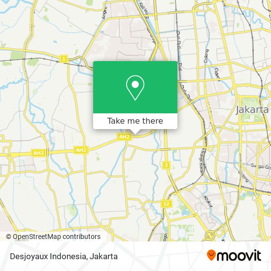 Desjoyaux Indonesia map