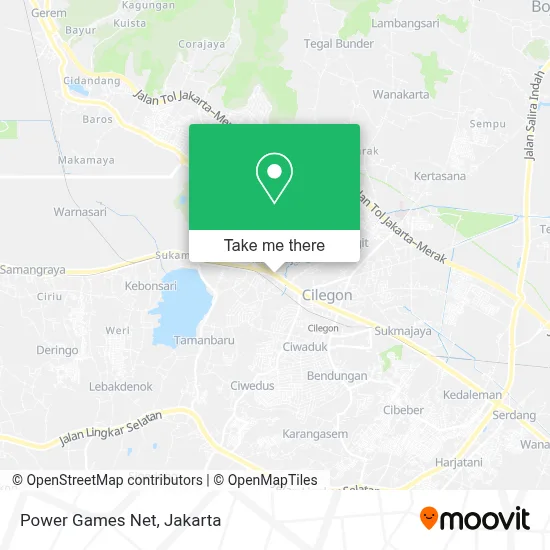 Power Games Net map