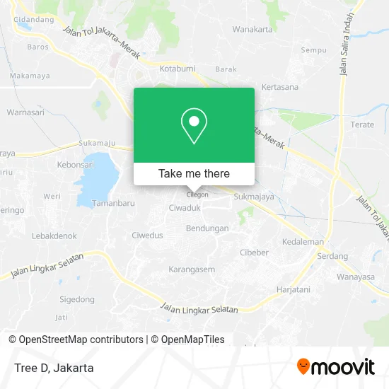 Tree D map