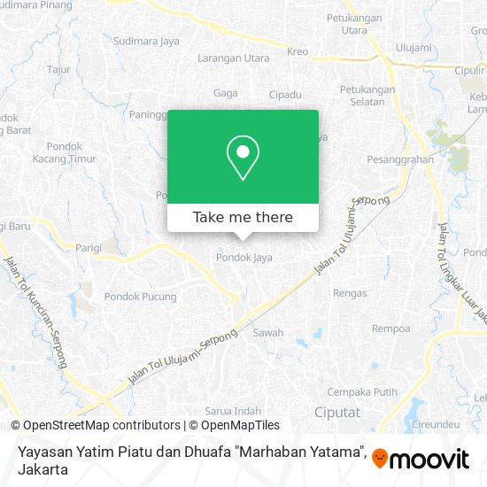 Yayasan Yatim Piatu dan Dhuafa "Marhaban Yatama" map